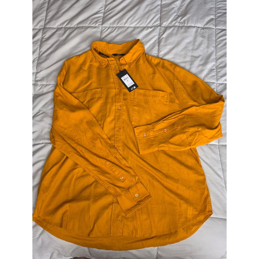 7 For All Mankind Button Down Shirt - Picture 3 of 7